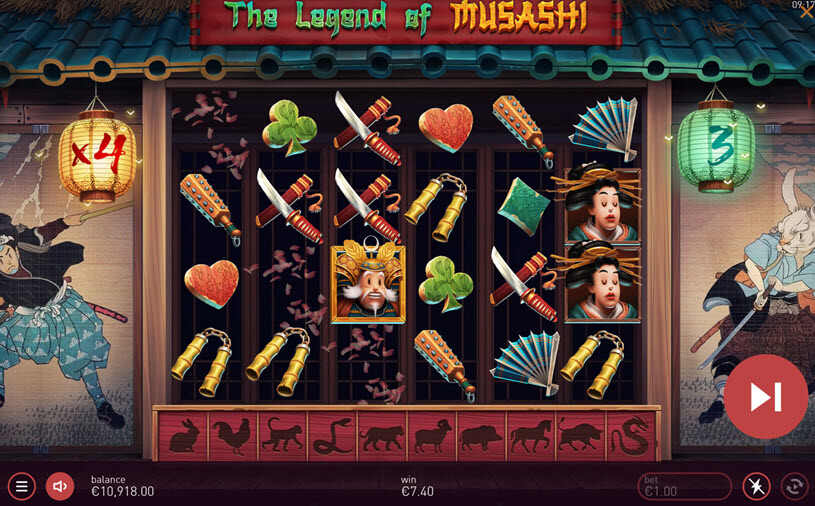 The Legend of Musashi Giros livres